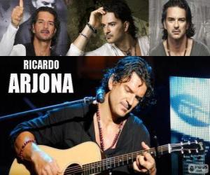 Puzzle Ρικάρντο Arjona, είναι μια τραγουδίστρια της Γουατεμάλας